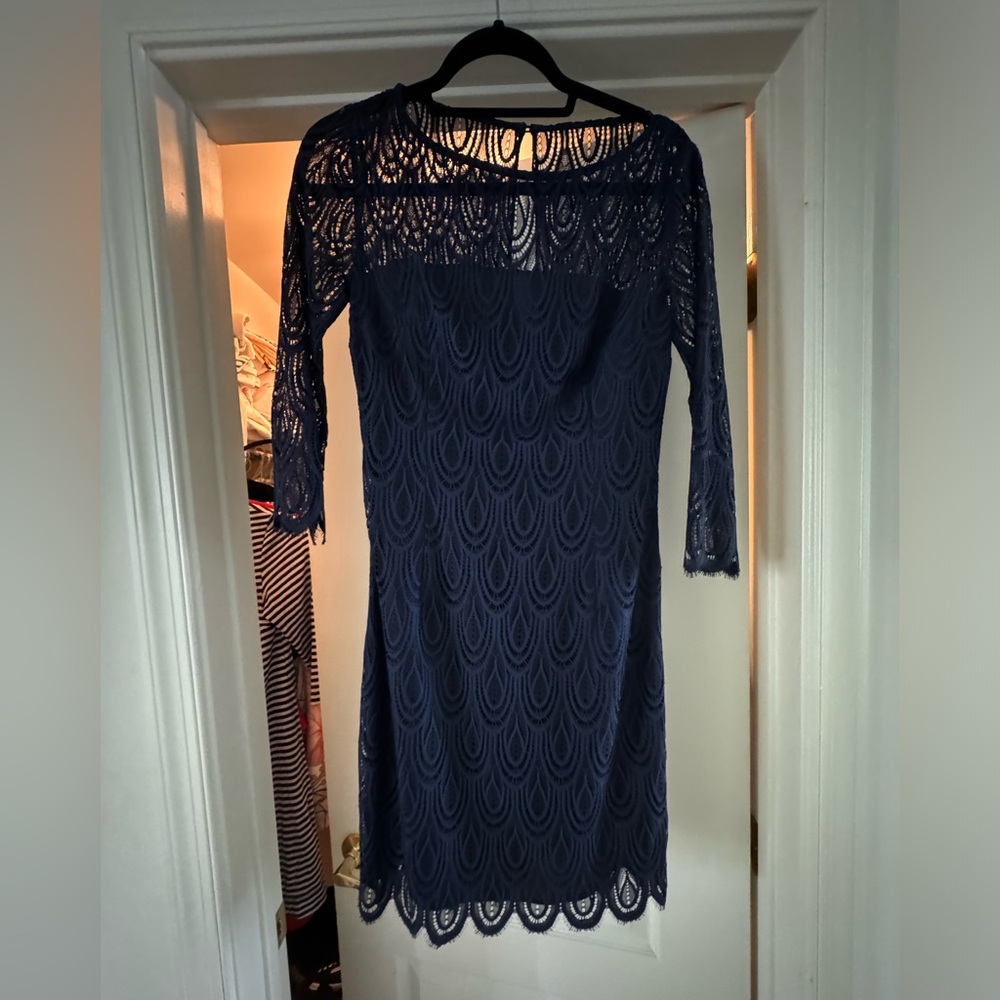 Lilly Pulitzer navy dress size 4